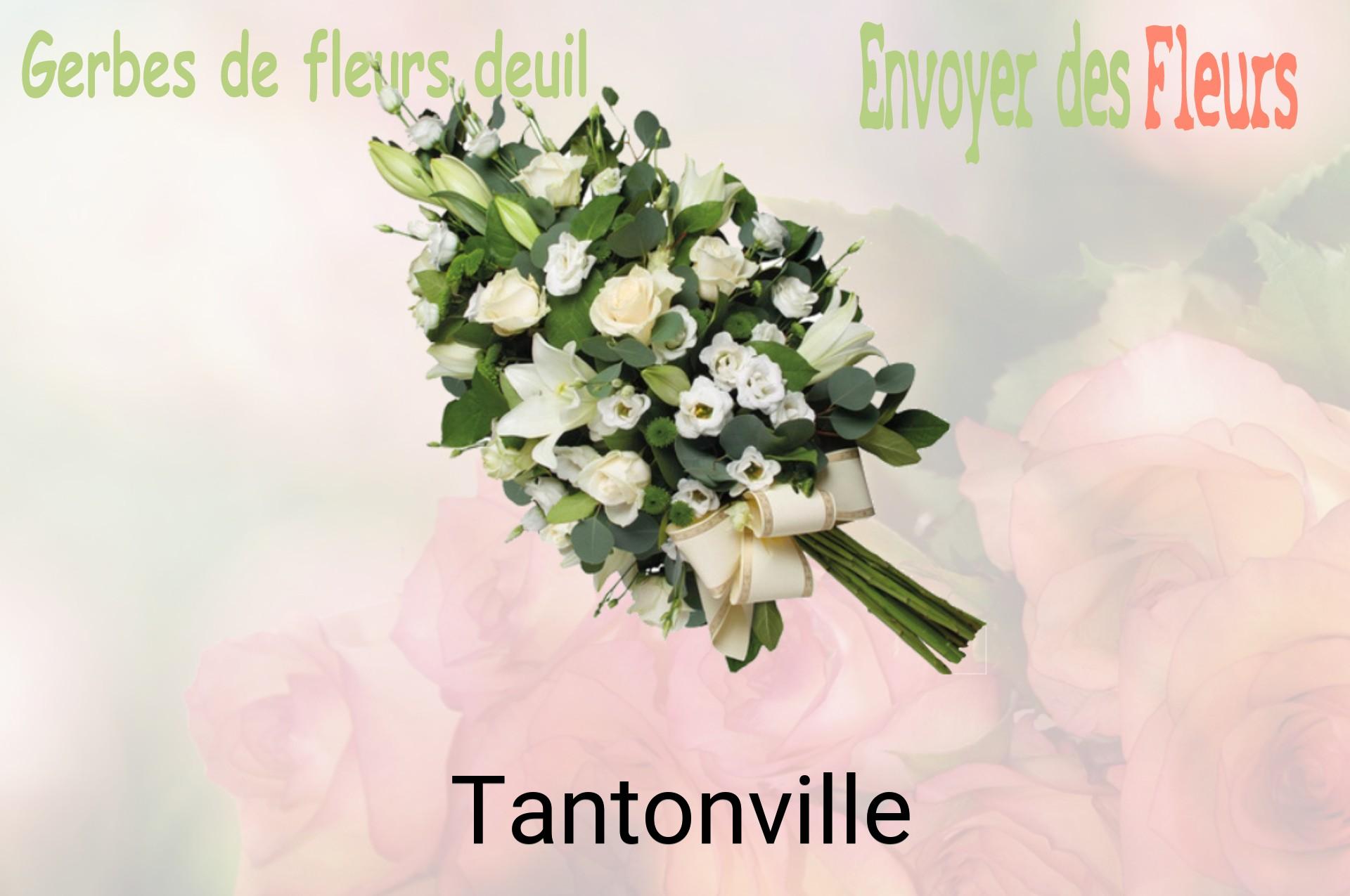 Gerbe de fleurs de deuil livrée à Tantonville